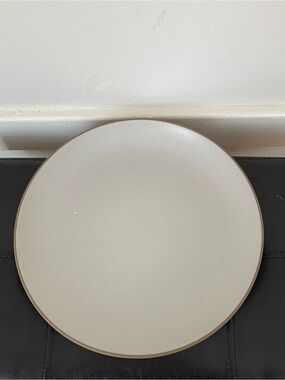 $58 Brand New Heath Ceramics Sand Color Coupe Dinner Plate 11'' Diameter 85-1